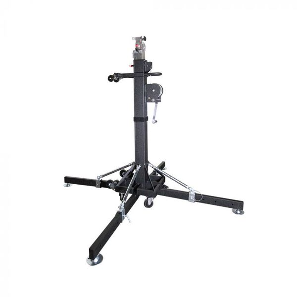 ST-180 18FT HEAVY DUTY CRANK STAND W/OUTRIGGERS - MAX LOAD 440LBS.